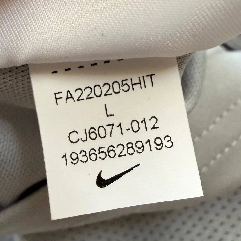 Nike Womens Dri-FIT Long Sleeve Soccer Jersey Gray‎ CJ6071-012 Large